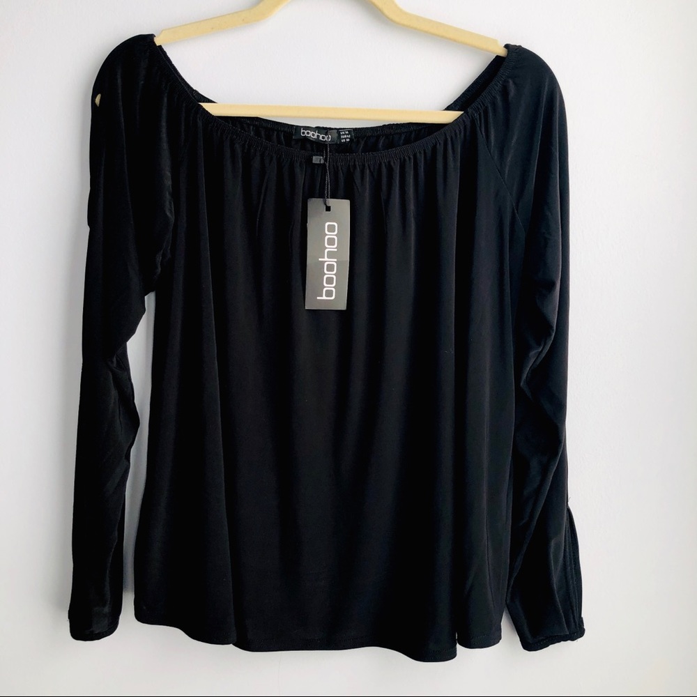 COPY - Off the Shoulder Black top